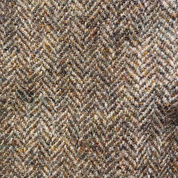 Vintage Brown Herringbone Harris Tweed Jacket - Picture 12 of 12